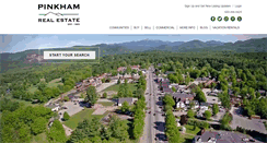 Desktop Screenshot of pinkhamrealestate.com